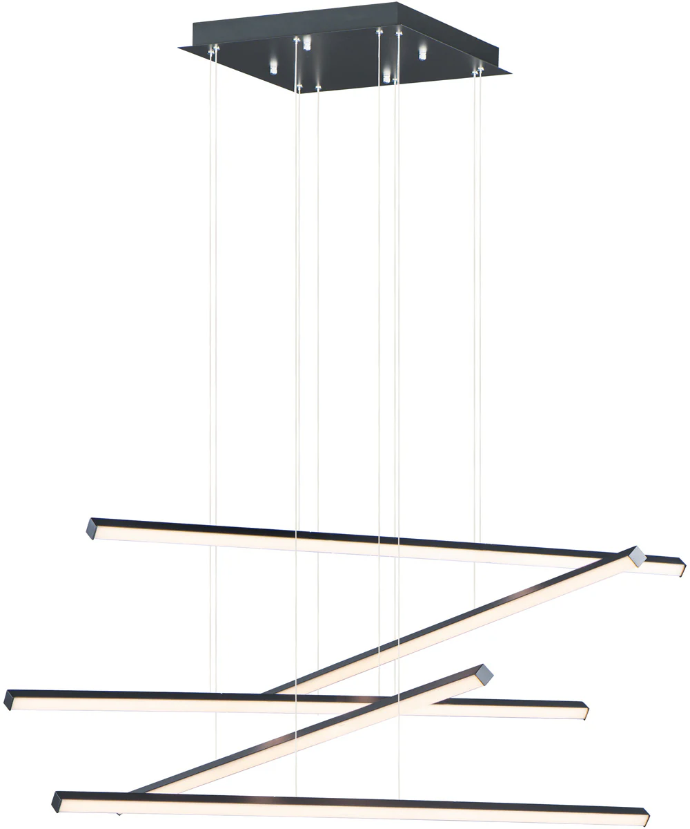 Hover 5-Light LED Pendant Black