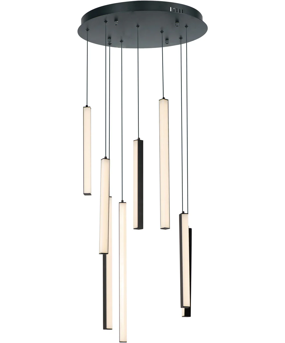 Hover 9-Light LED Pendant Black