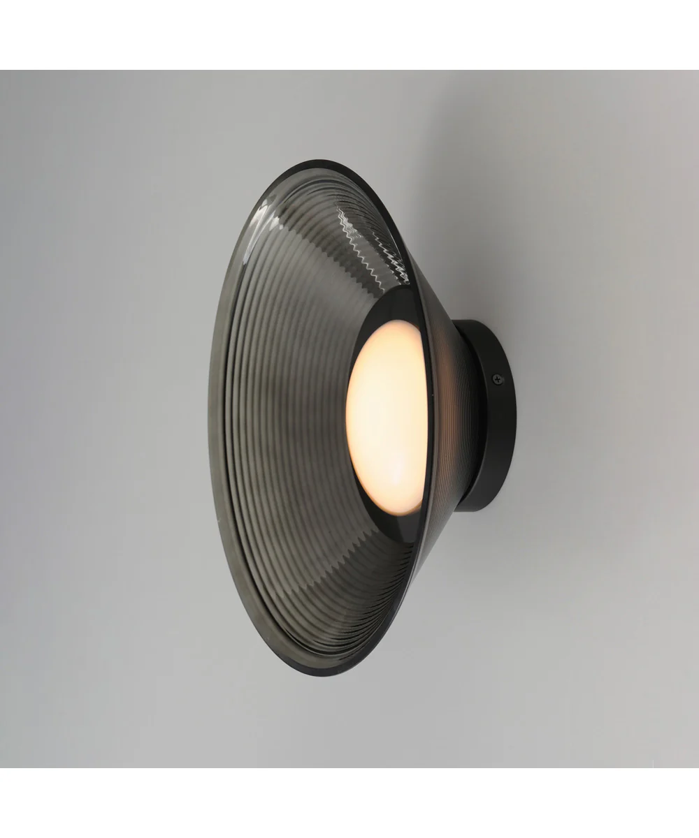 Jensen 12 inch Wall Sconce/Flush Mount Black - Image 5