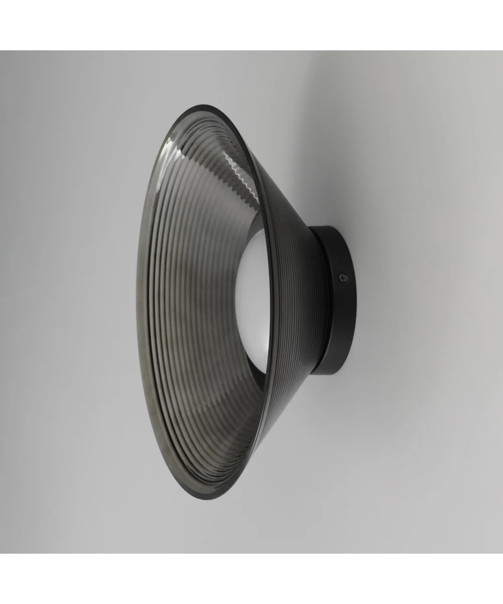 Jensen 12 inch Wall Sconce/Flush Mount Black - Image 6