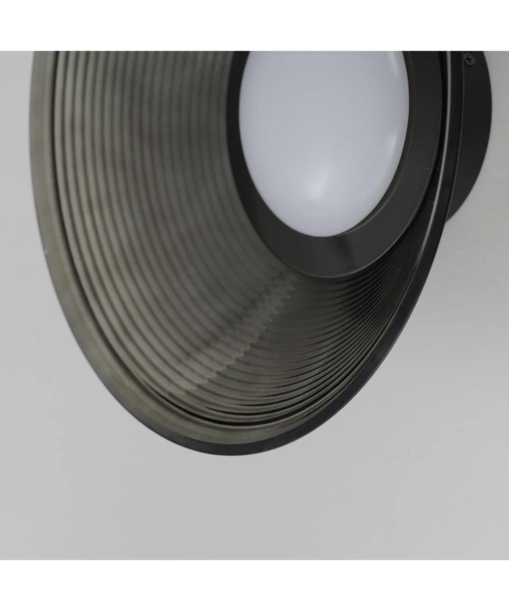 Jensen 12 inch Wall Sconce/Flush Mount Black - Image 7