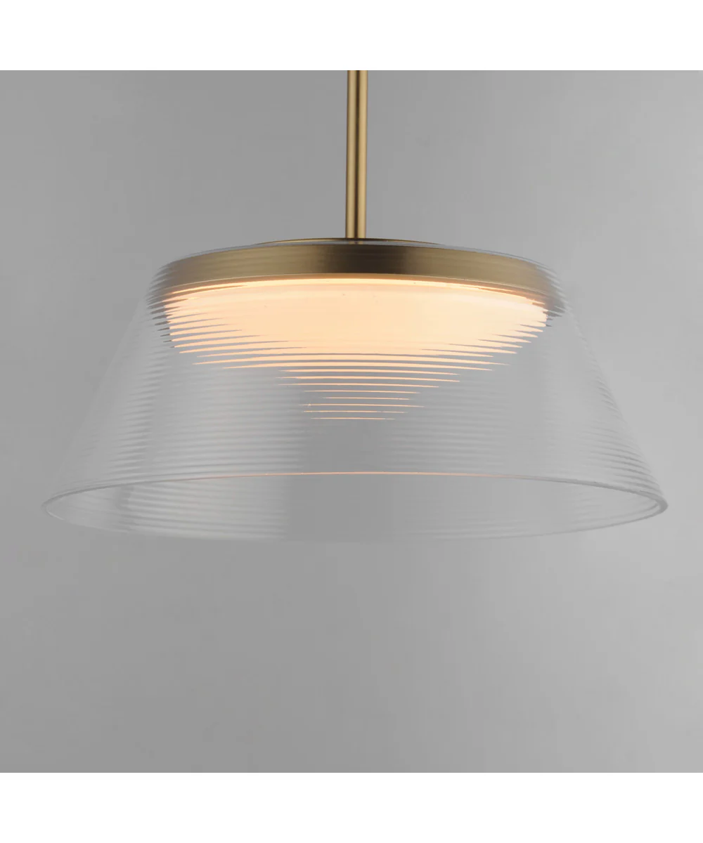 Jensen 18 inch LED Pendant Satin Brass - Image 3