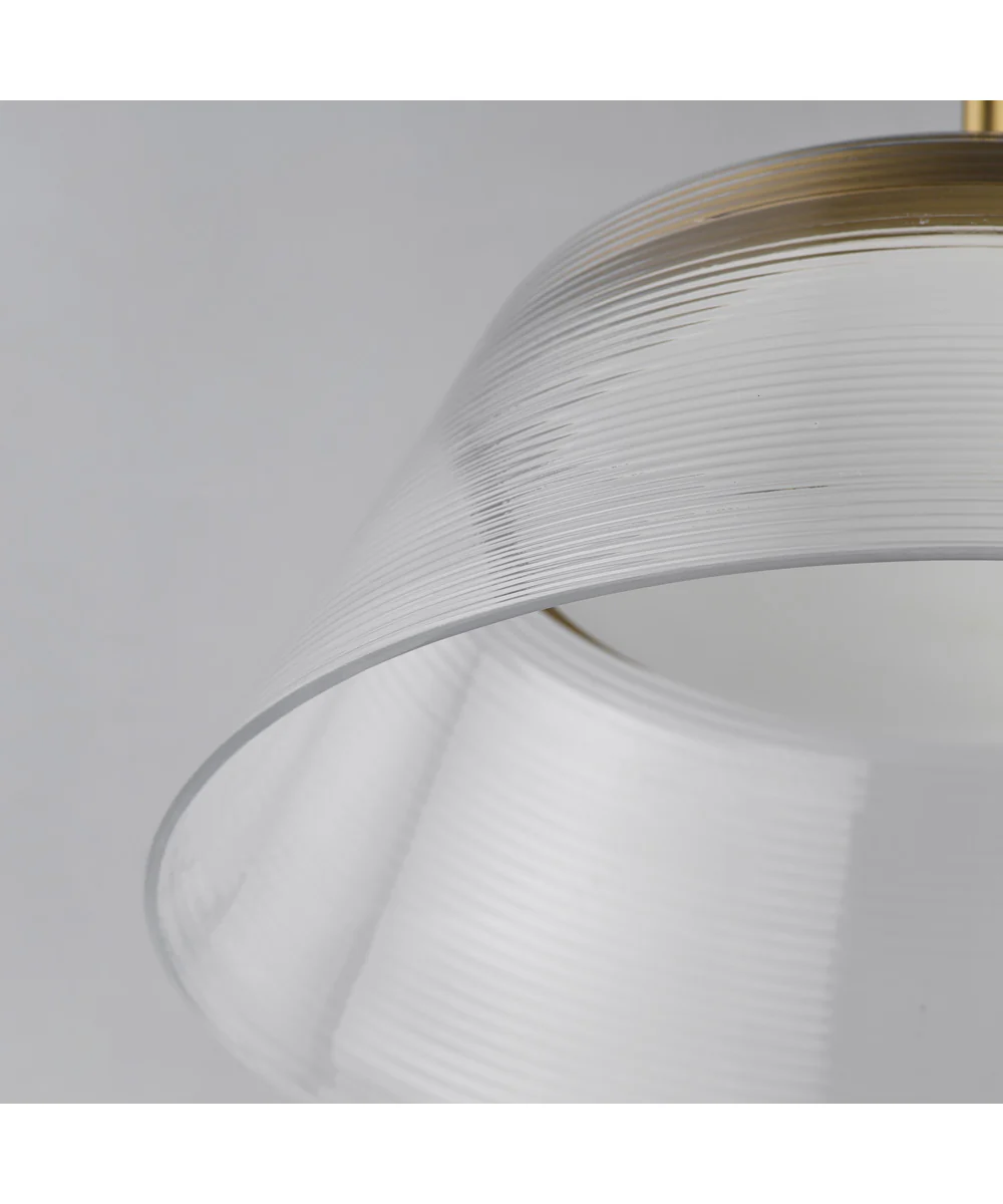 Jensen 18 inch LED Pendant Satin Brass - Image 5