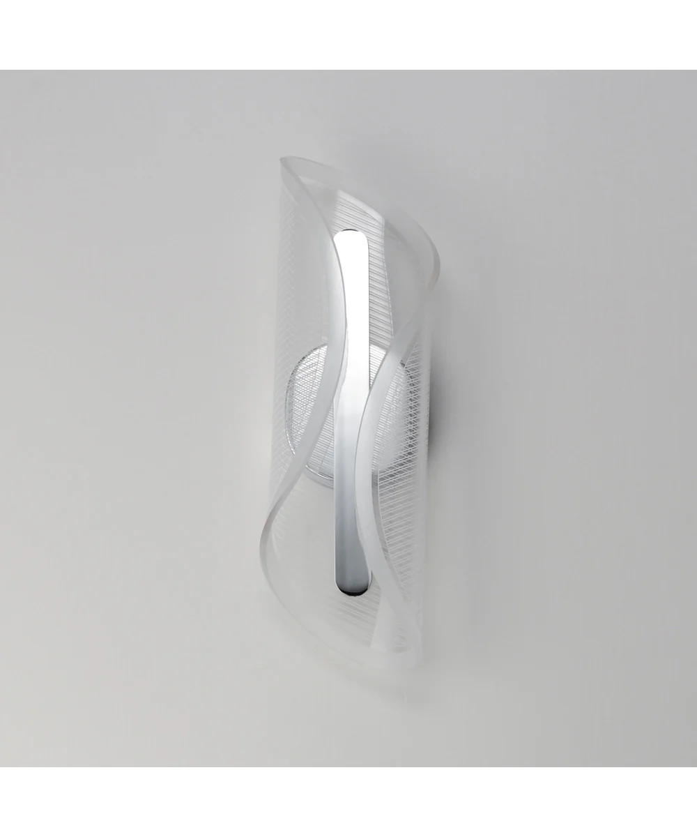 Manta 17 inch LED Wall Sconce Polished Chrome - Image 2