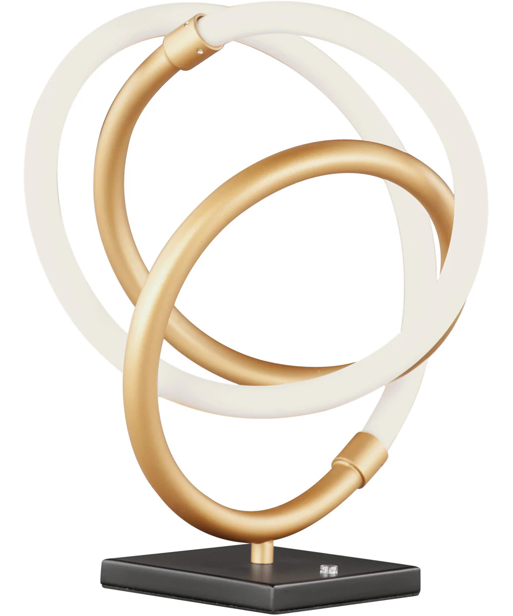 Mobius LED Lamp Black / Gold