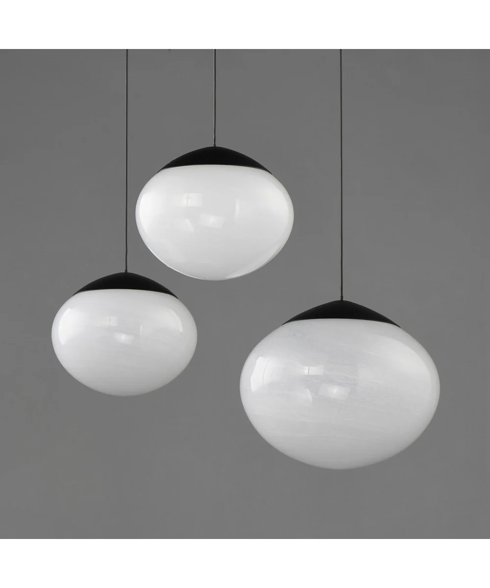 Nimbus LED 3-Light Pendant Black - Image 2