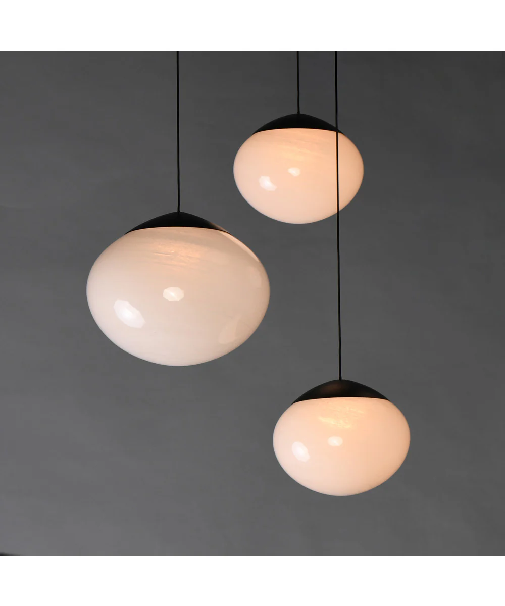 Nimbus LED 3-Light Pendant Black - Image 3