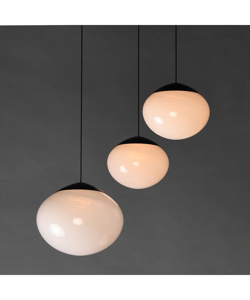 Nimbus LED 3-Light Pendant Black - Image 4