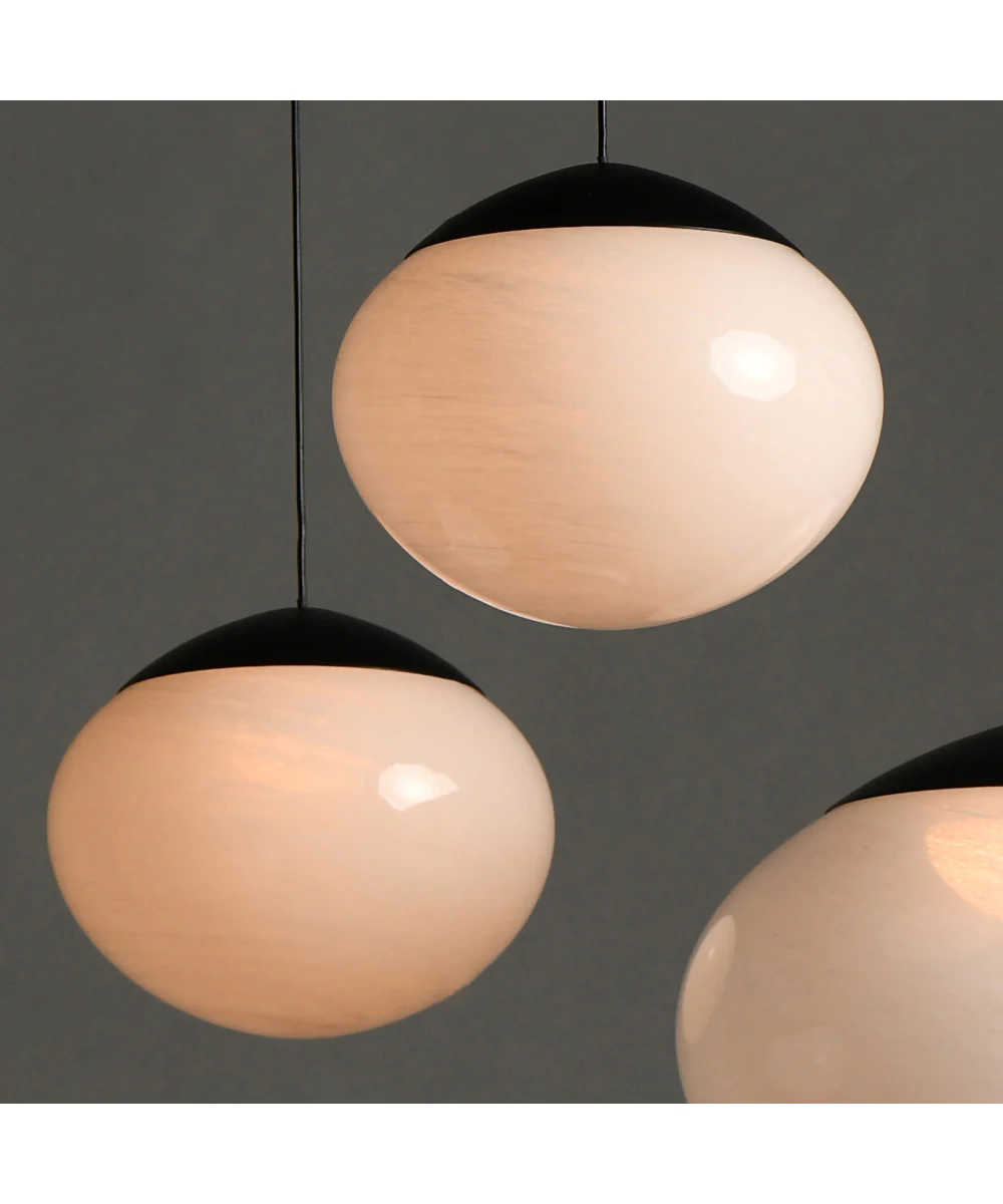 Nimbus LED 3-Light Pendant Black - Image 5