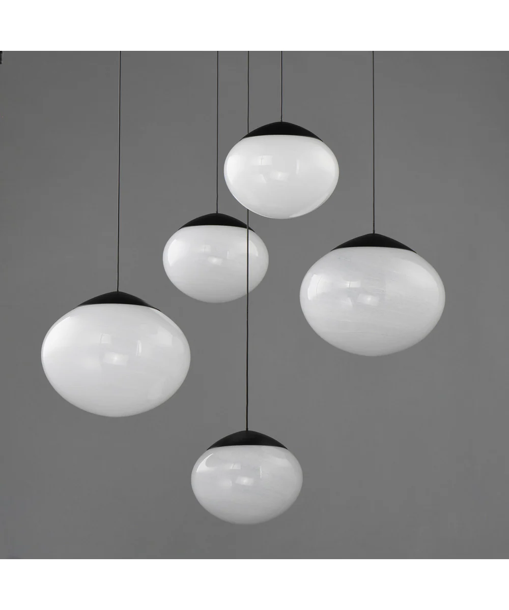 Nimbus LED 5-Light Pendant Black - Image 2