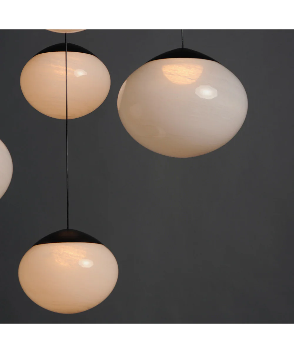 Nimbus LED 5-Light Pendant Black - Image 5