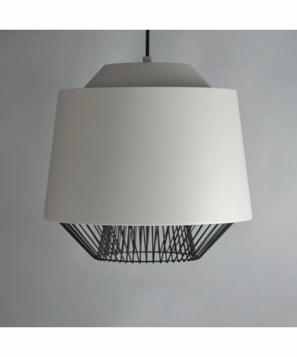 Phoenix 18.5 inch LED Pendant Gray / Black - Image 2