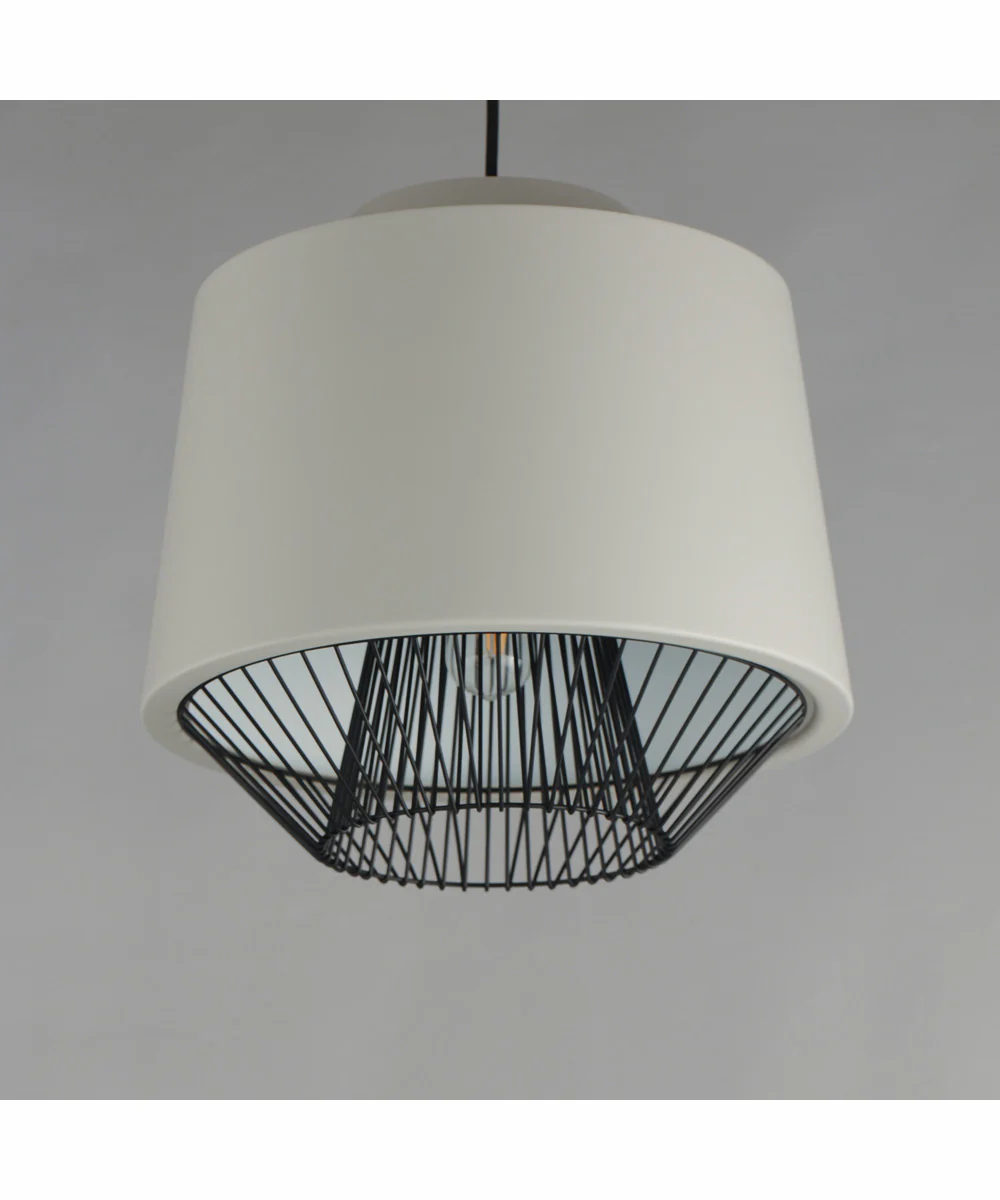Phoenix 18.5 inch LED Pendant Gray / Black - Image 4