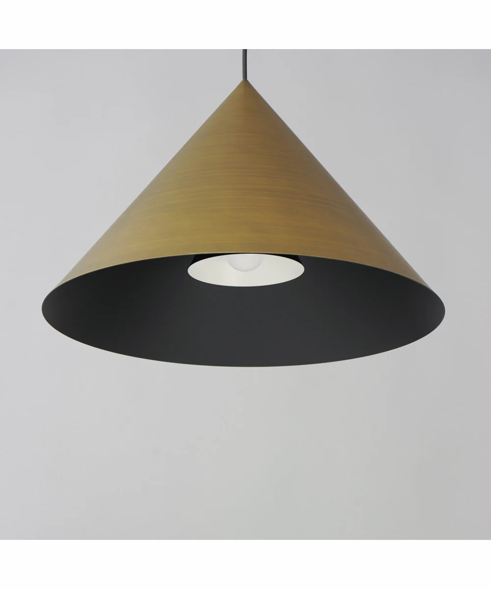 Pitch 22 inch LED Pendant Antique Brass - Image 4