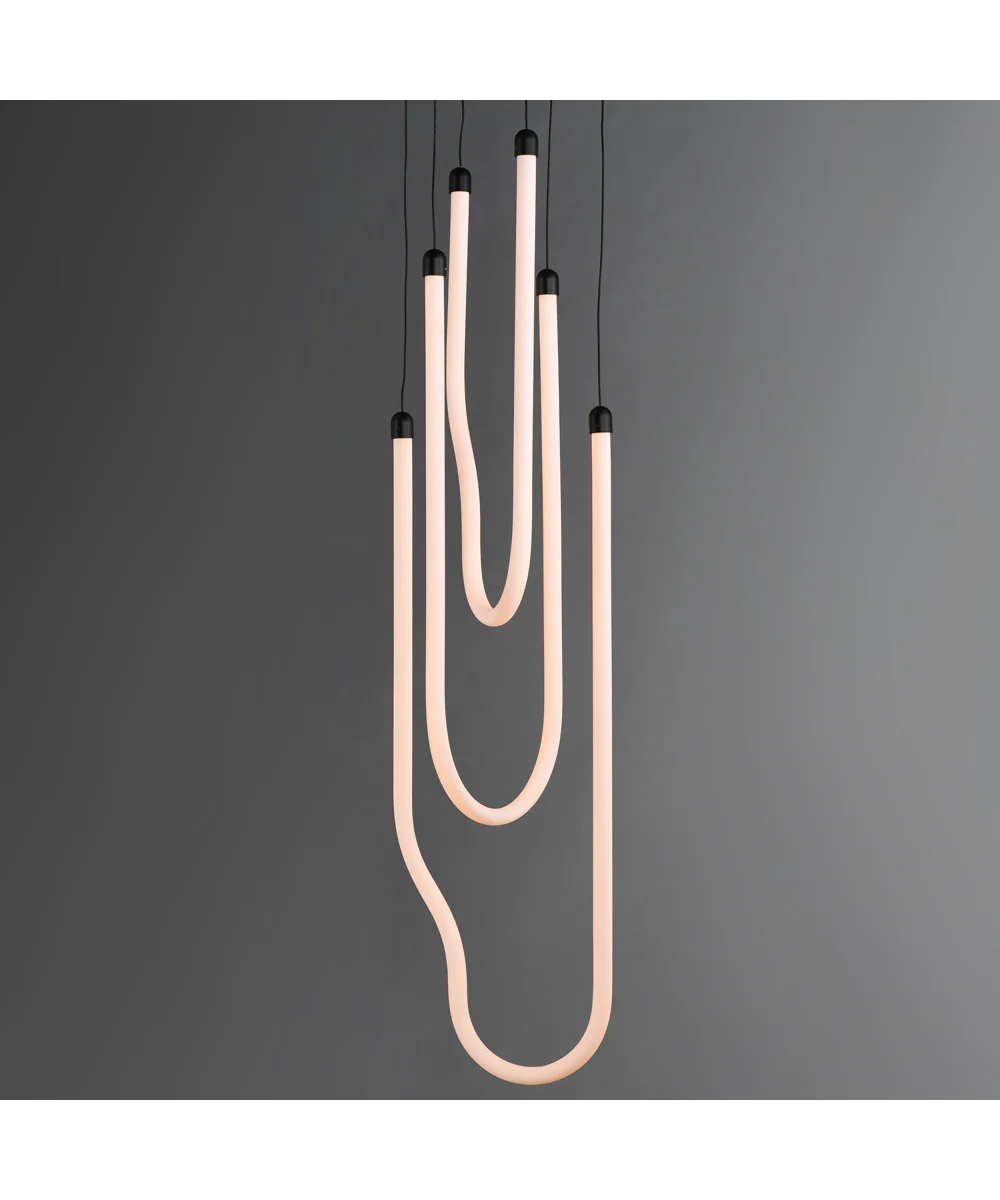 Soleil 3-Light LED Pendant Black - Image 3