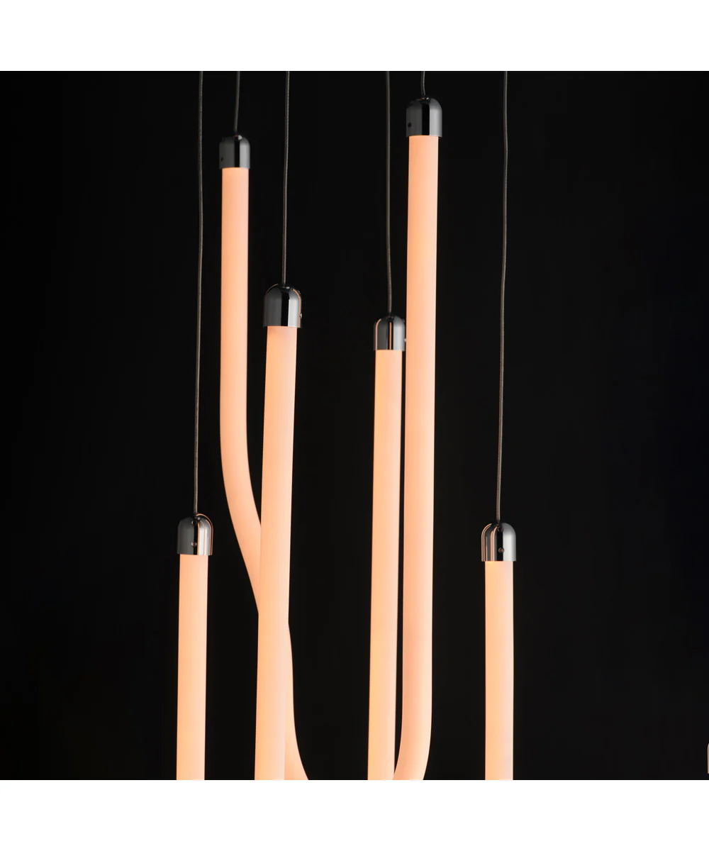 Soleil 3-Light LED Pendant Polished Chrome - Image 4