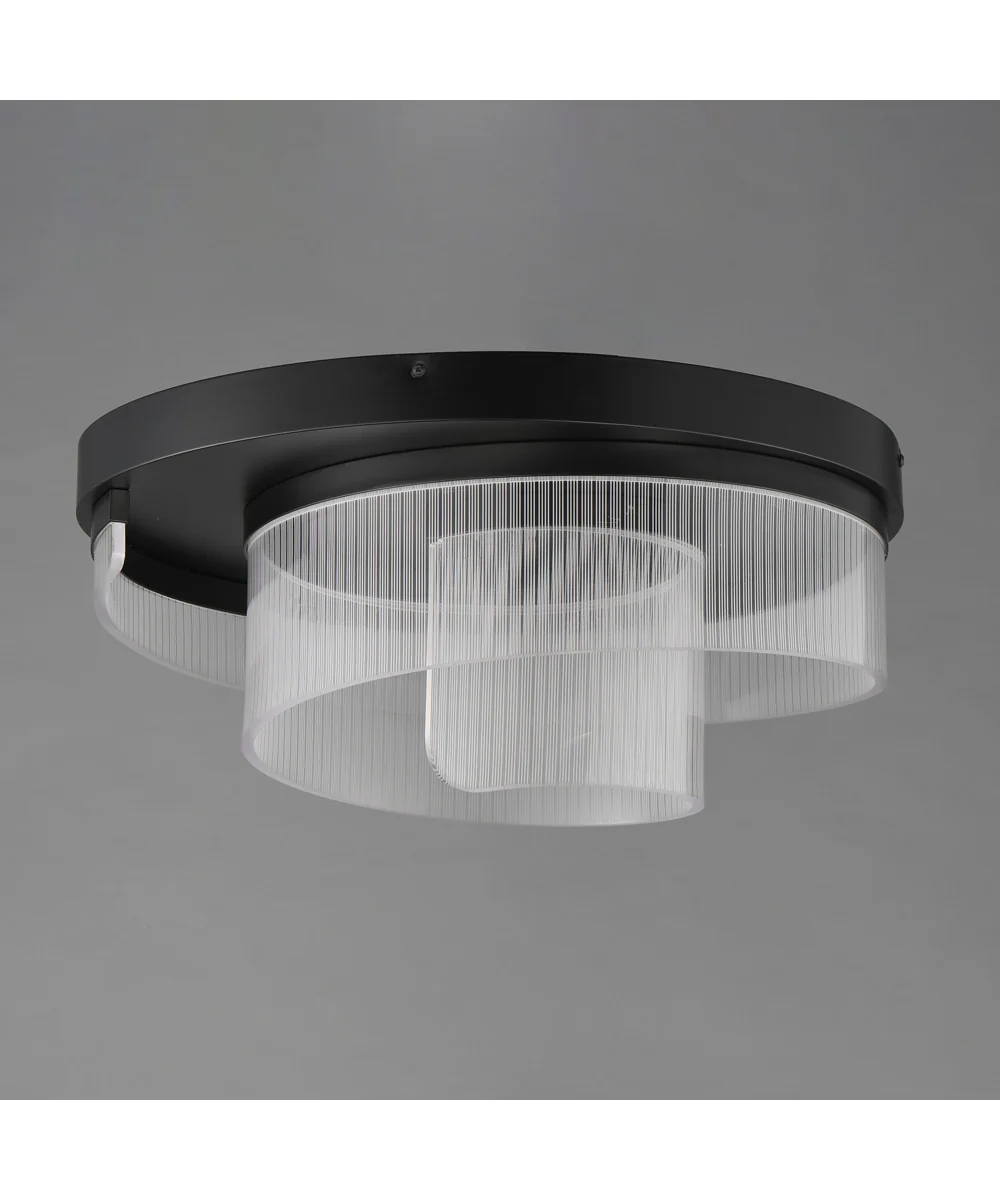 Sonata 20 inch LED Flush Mount Black - Image 2