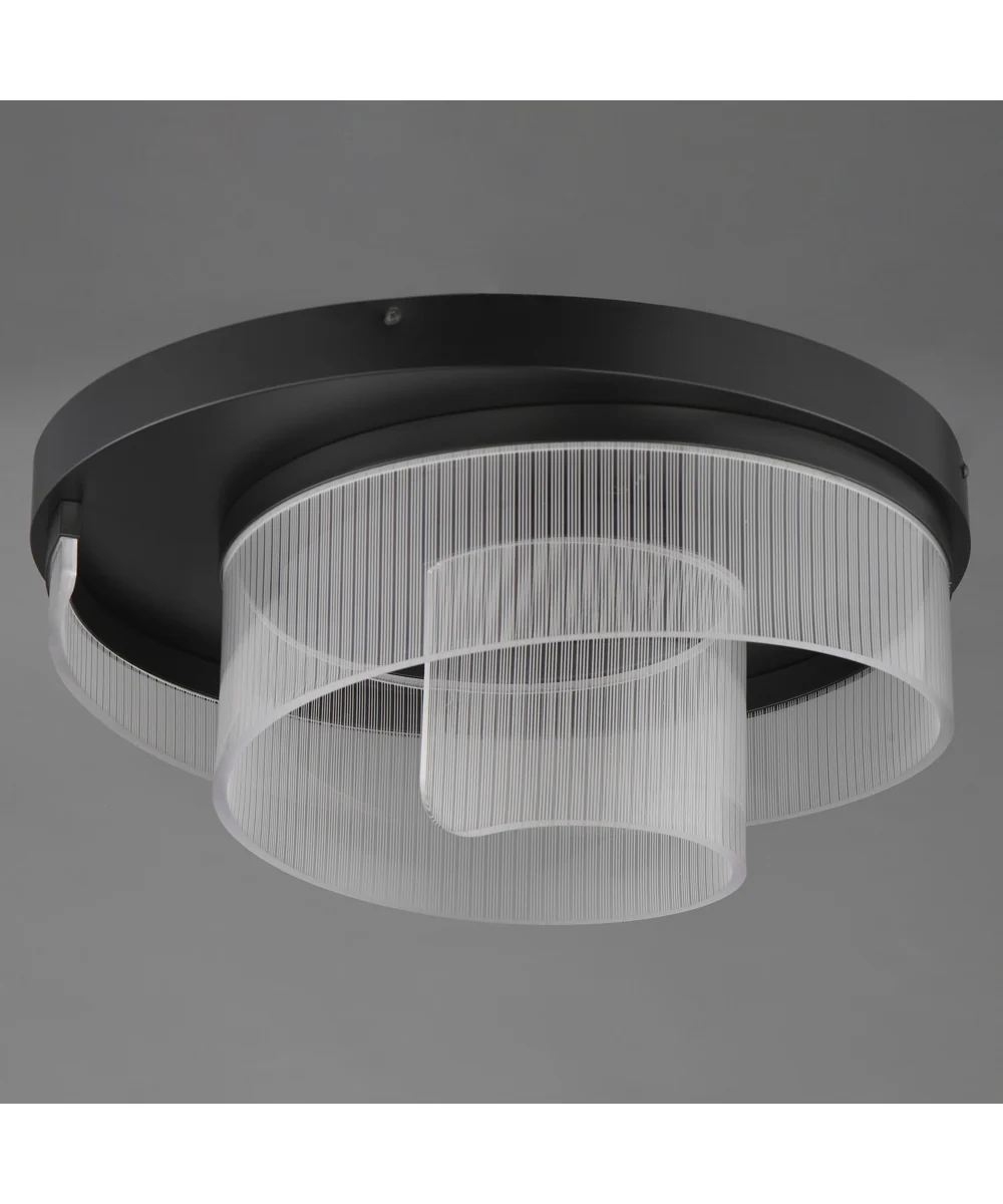 Sonata 20 inch LED Flush Mount Black - Image 4