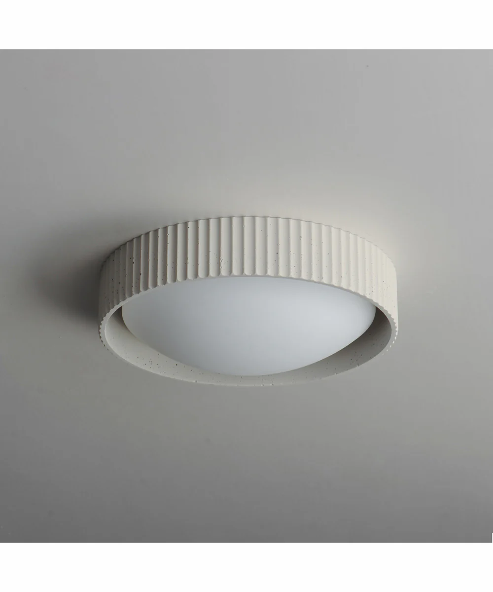 Souffle 14 inch LED Flush Mount Chaulk White - Image 4