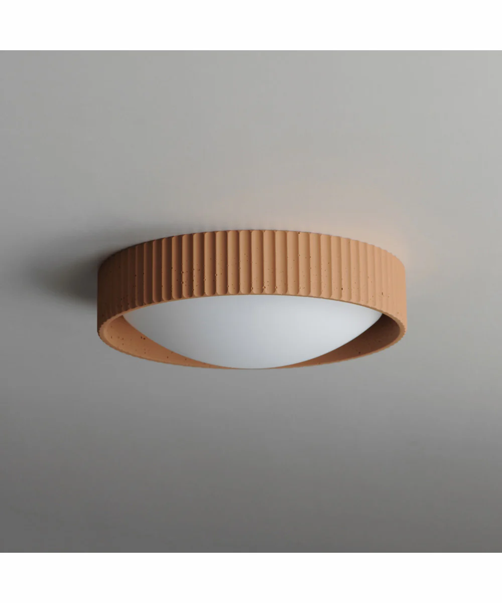 Souffle 14 inch LED Flush Mount Terra Cotta - Image 2