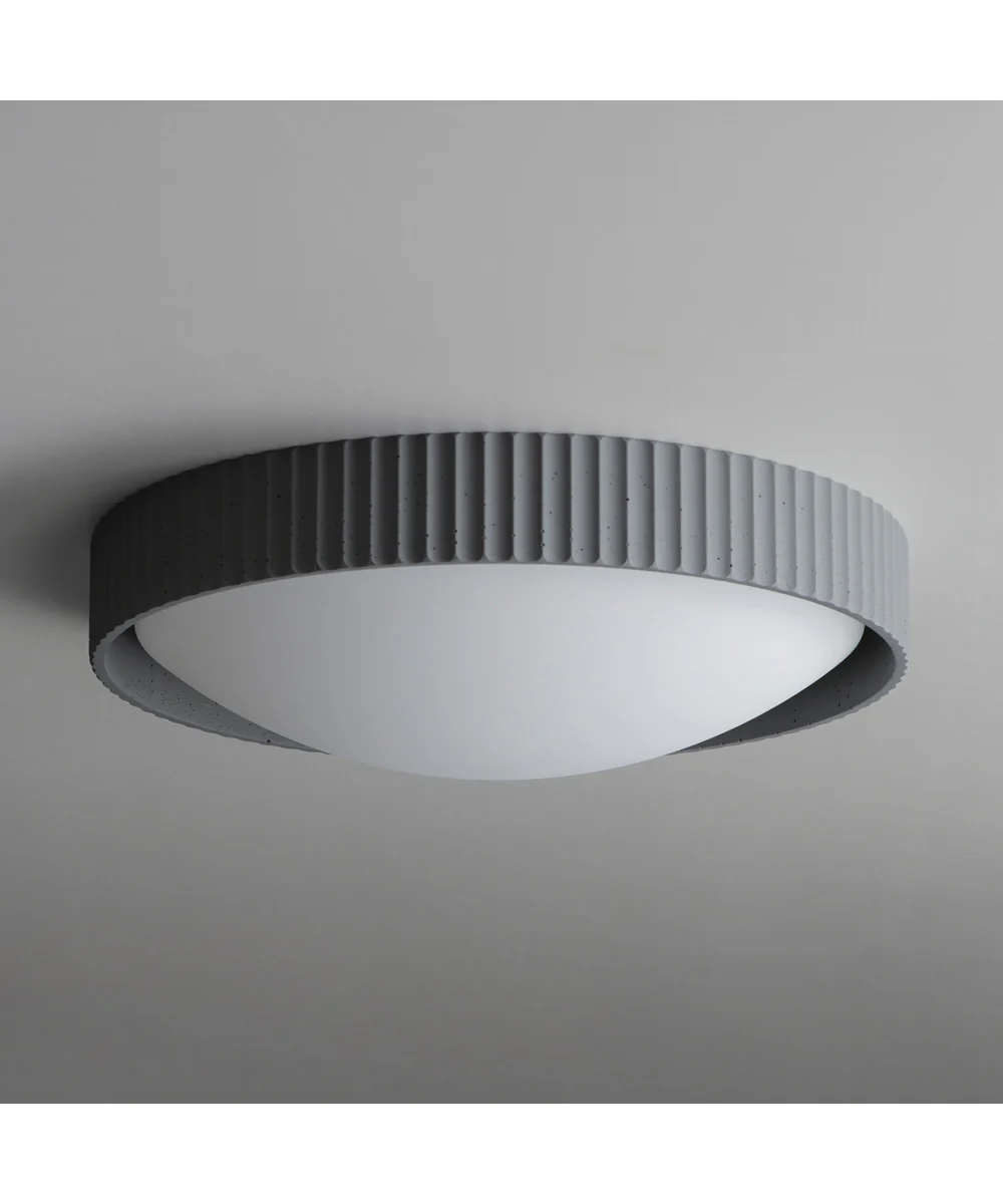 Souffle 18 inch LED Flush Mount Gray - Image 2