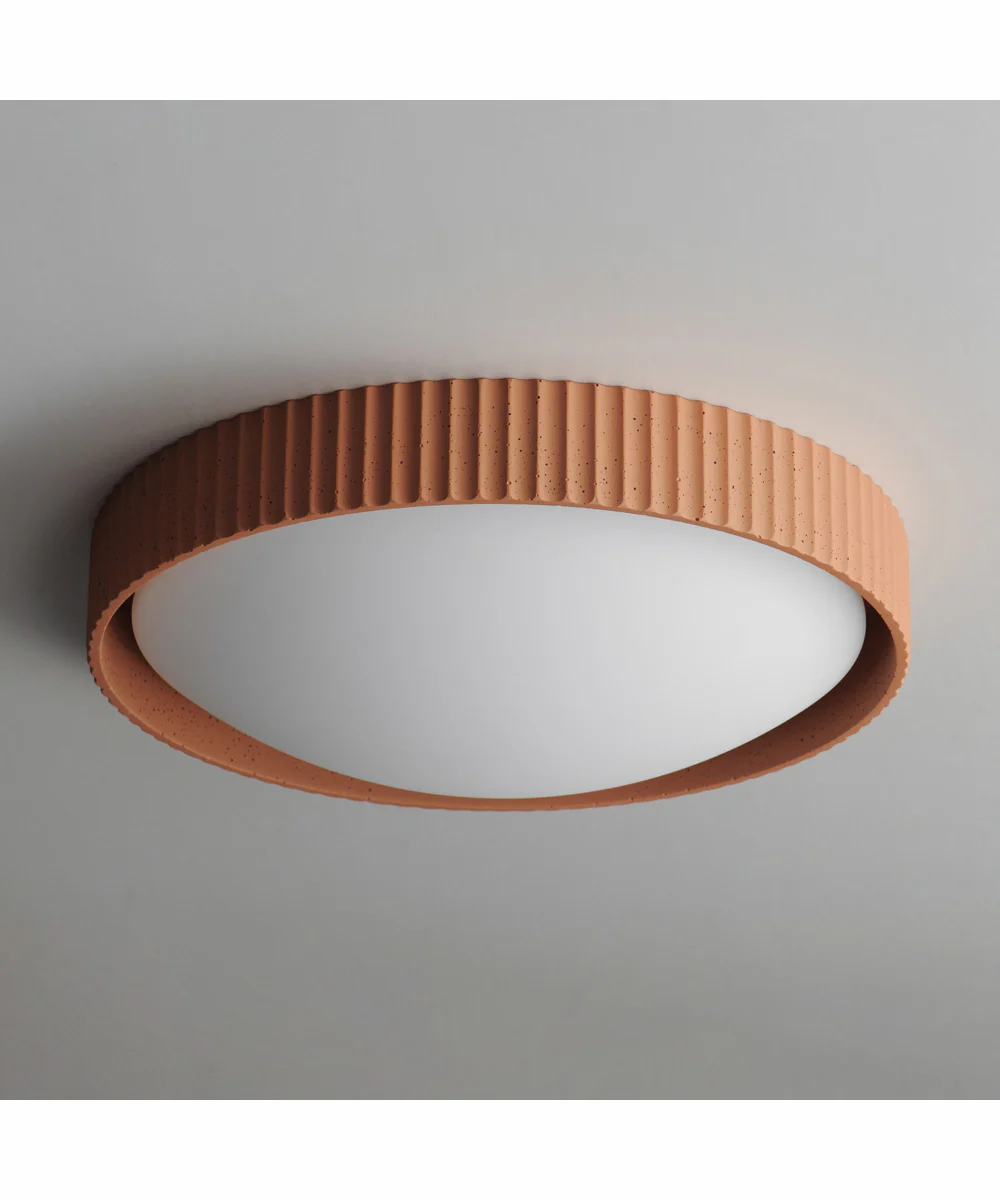 Souffle 18 inch LED Flush Mount Terra Cotta - Image 3
