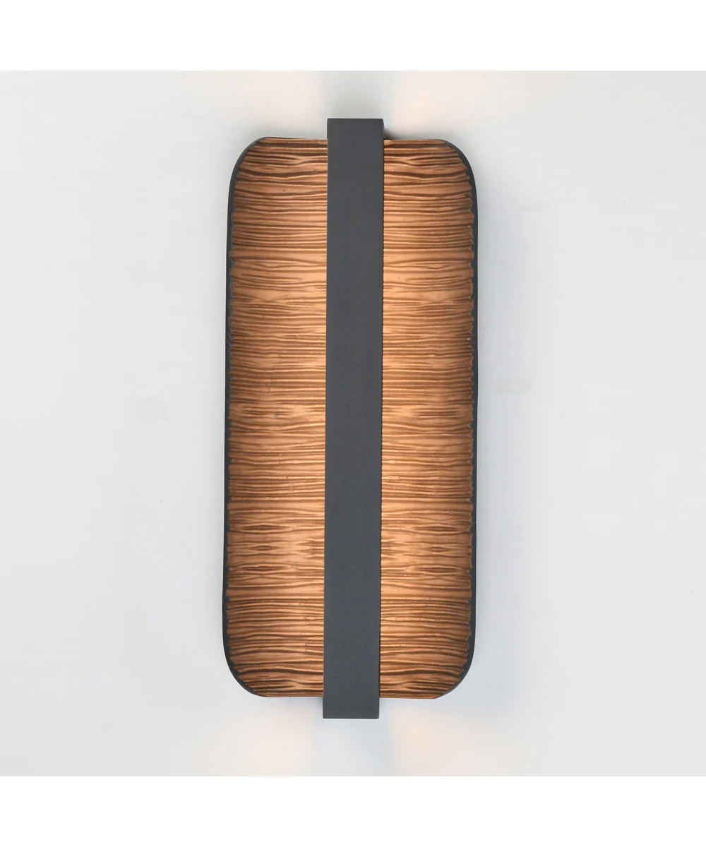 Terra 16 inch LED Outdoor Wall Sconce Architectural Bronze - Image 3