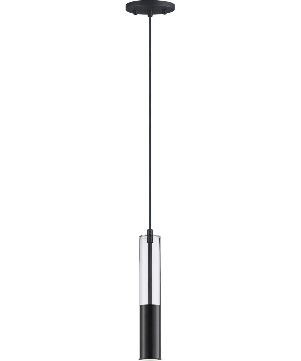 Torch LED 1-Light Pendant Black