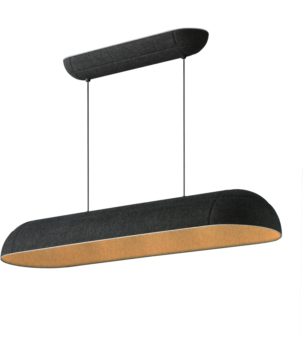 Wimbledon 41 inch LED Linear Pendant Dark Gray