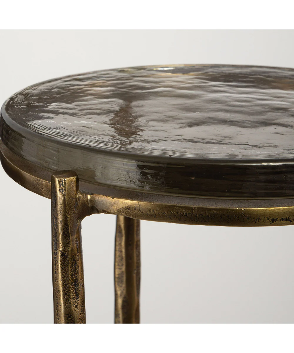 Eternity Brass Accent Table - Image 4