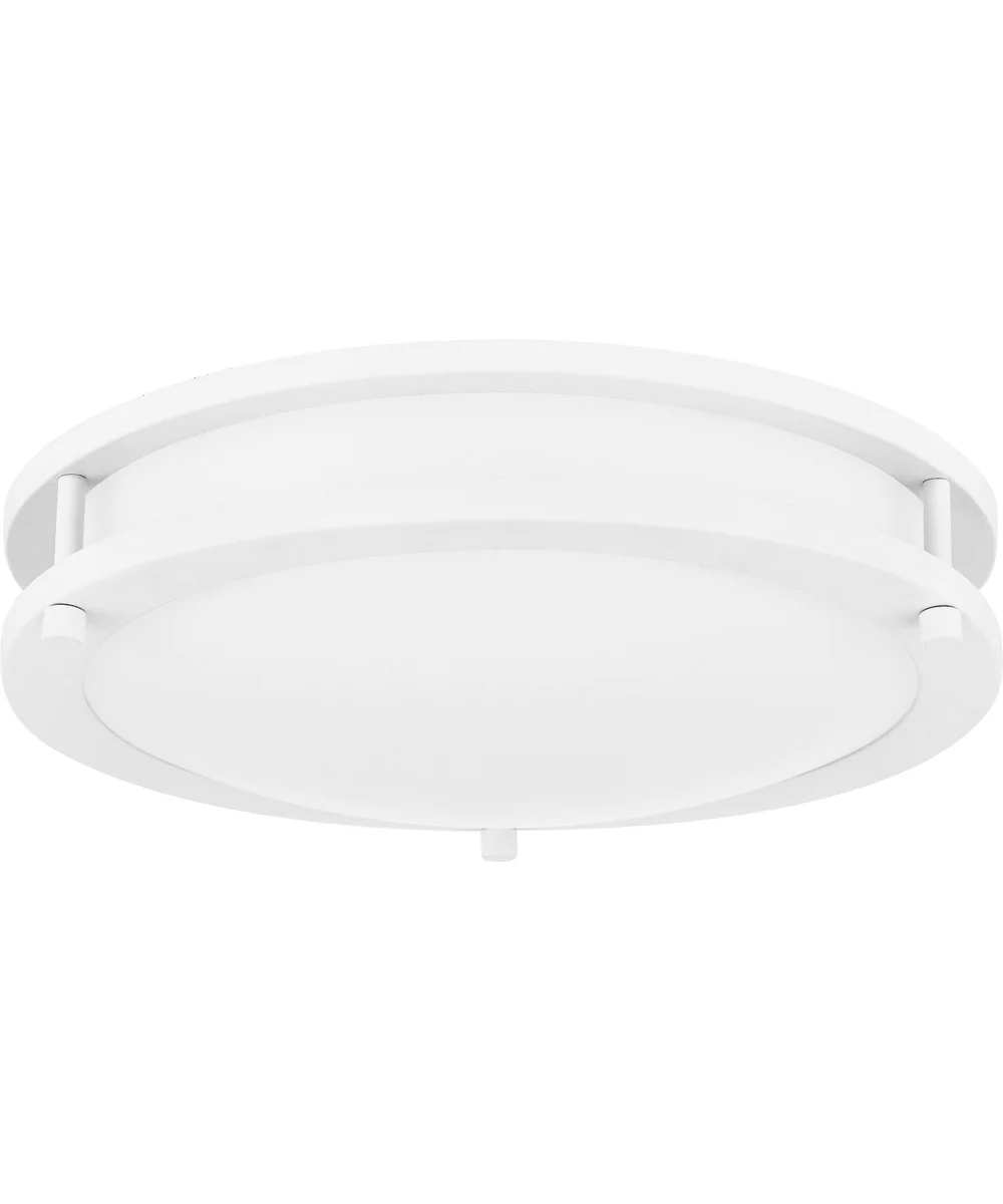 Euclid  Semi Flush Mount White Lustre - Image 3