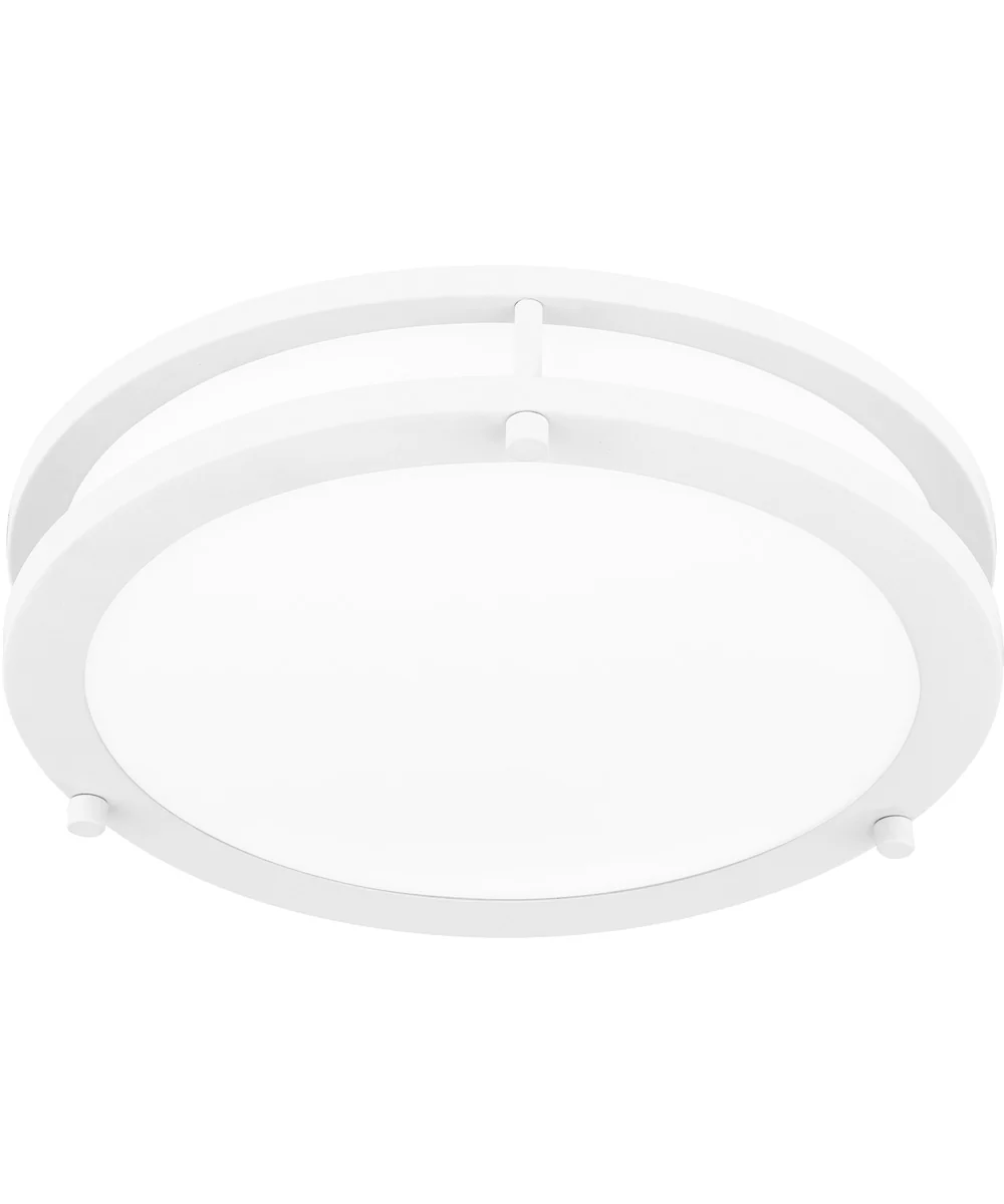 Euclid  Semi Flush Mount White Lustre - Image 5