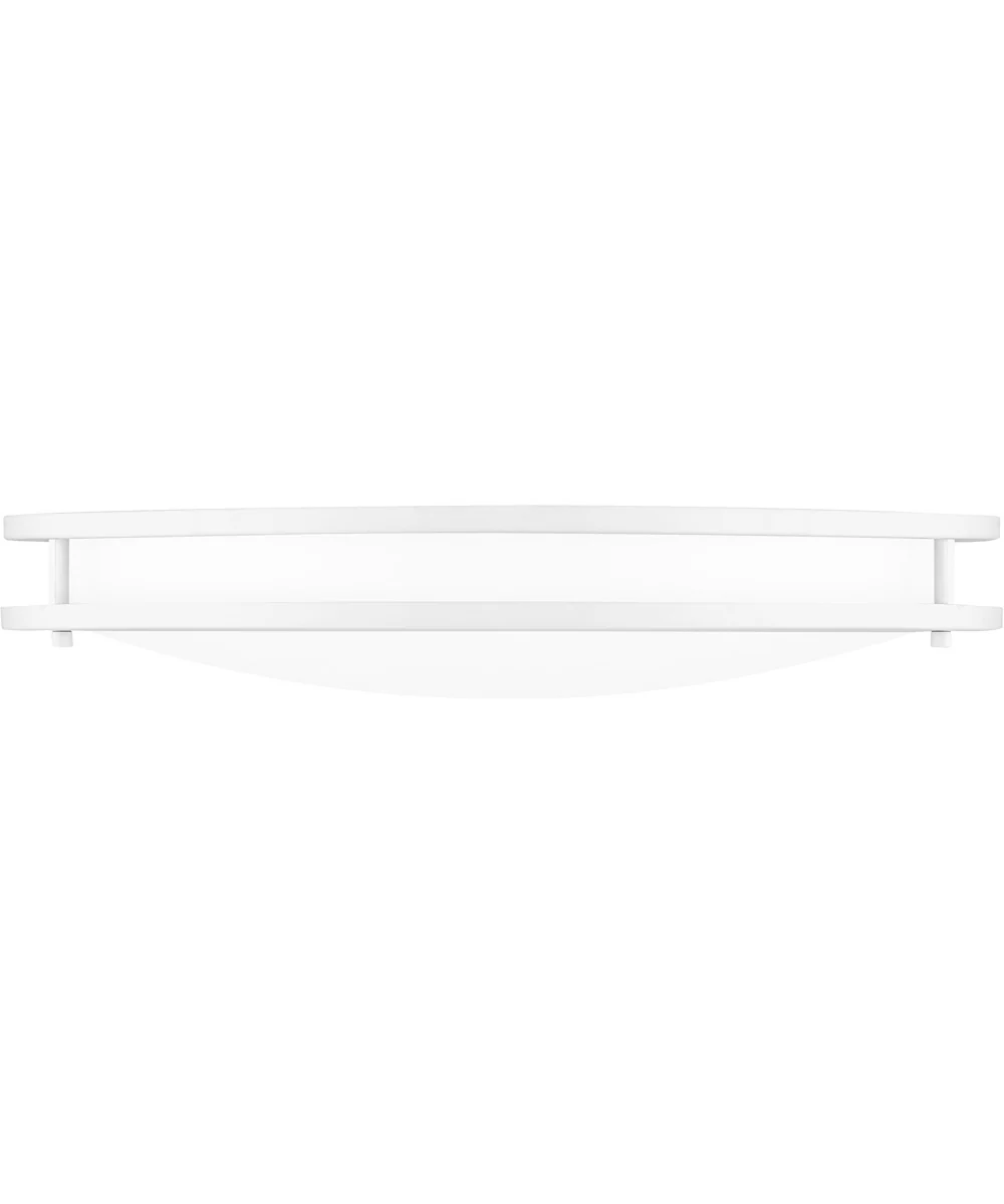 Euclid  Semi Flush Mount White Lustre - Image 4