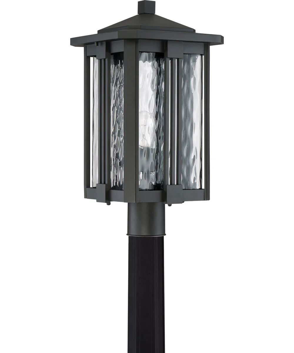 Everglade Large 1-light Outdoor Post Light Earth Black - Image 3