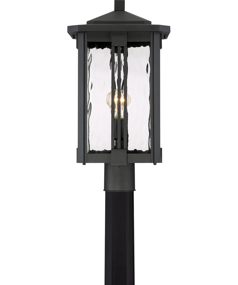 Everglade Large 1-light Outdoor Post Light Earth Black - Image 5
