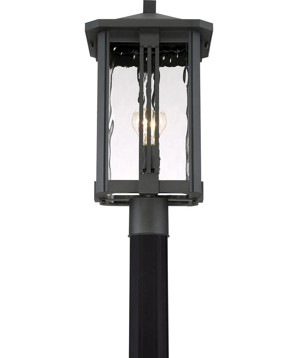 Everglade Large 1-light Outdoor Post Light Earth Black - Image 6