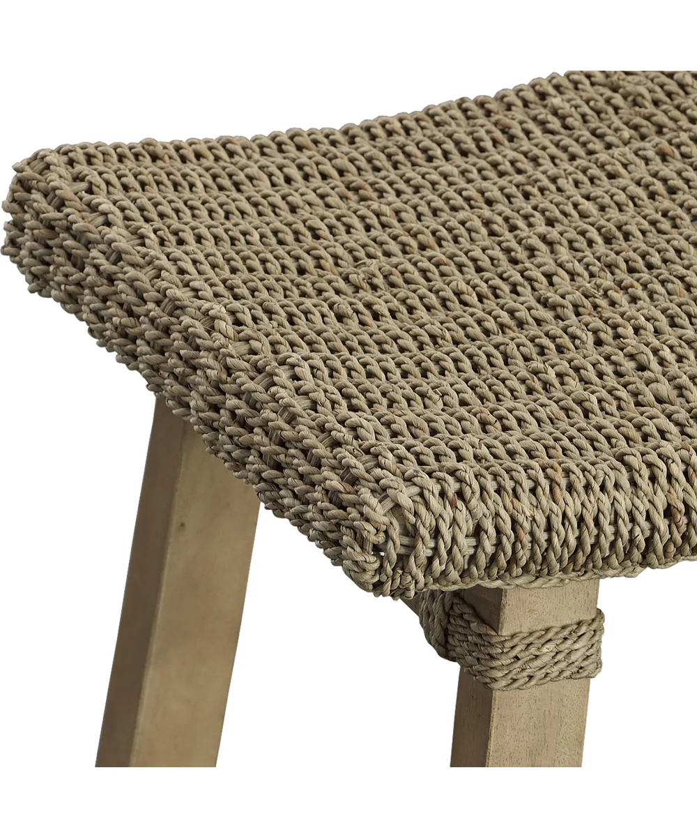 Everglade Sea Grass Counter Stool - Image 5