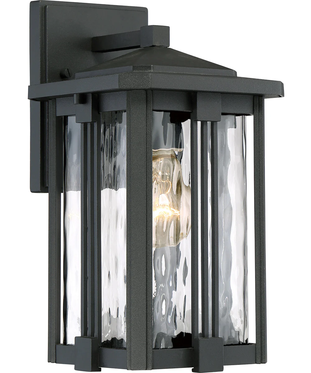 Everglade Small 1-light Outdoor Wall Light Earth Black - Image 2