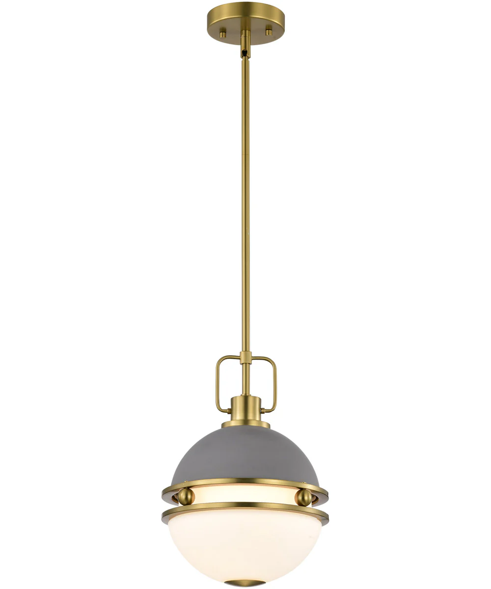 Everton 1-Light Pendant Matte Gray - Image 2