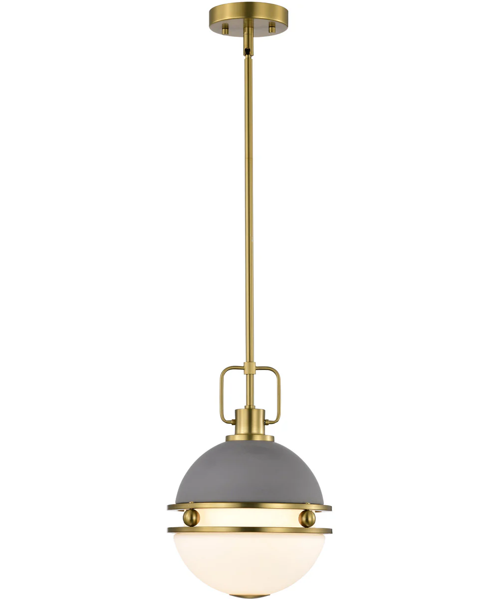 Everton 1-Light Pendant Matte Gray - Image 4