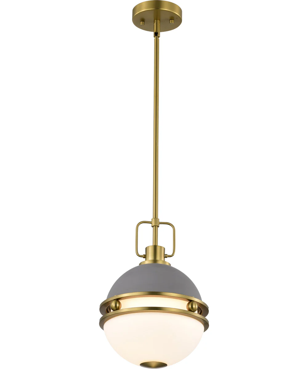 Everton 1-Light Pendant Matte Gray - Image 6