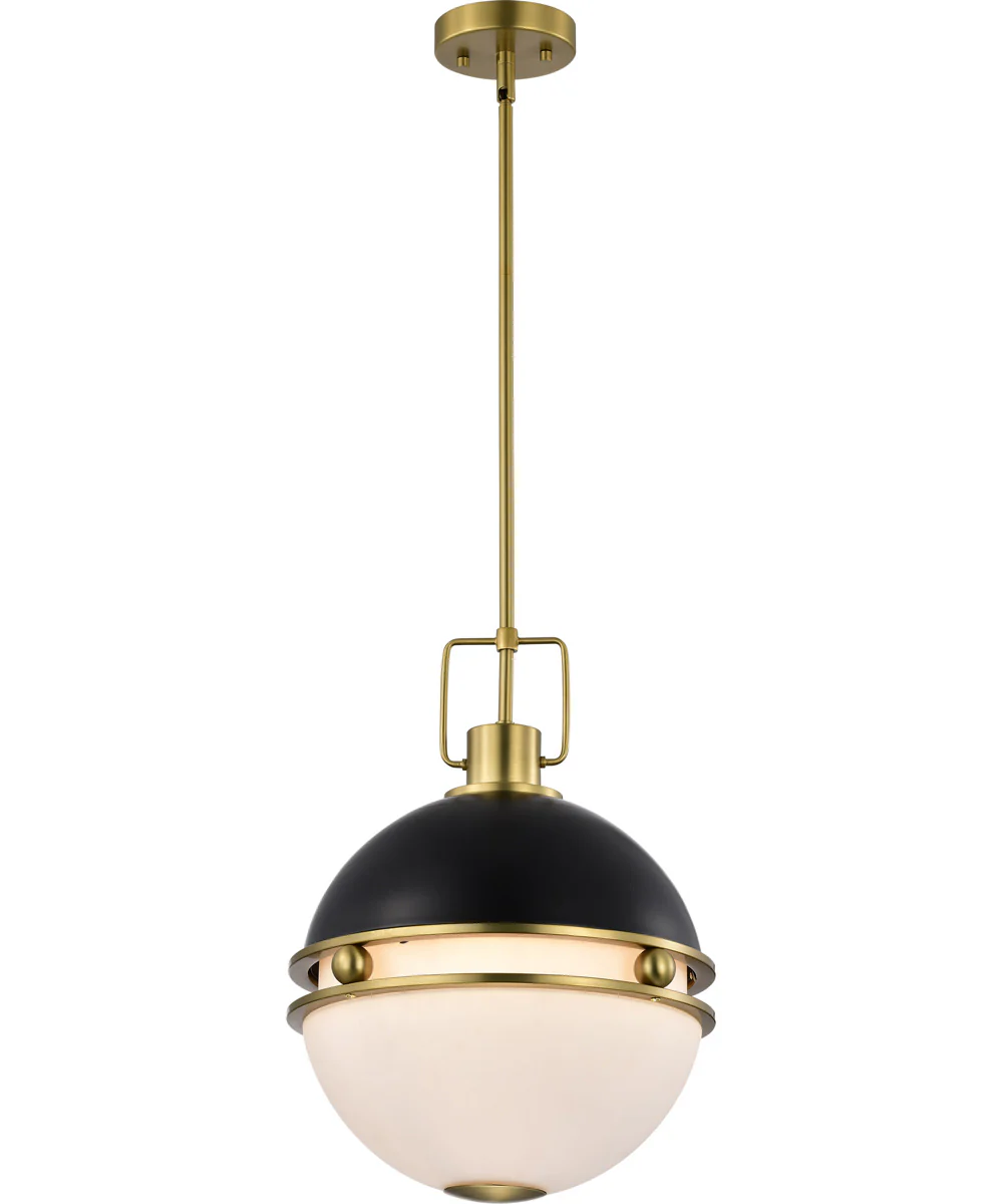 Everton 2-Light Pendant Matte Black - Image 2
