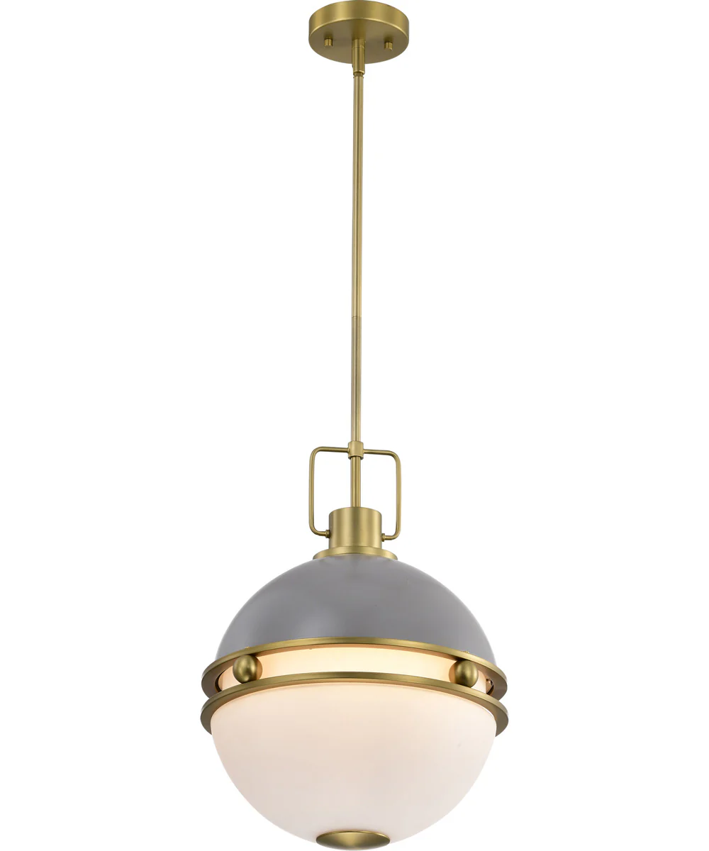 Everton 2-Light Pendant Matte Gray - Image 2
