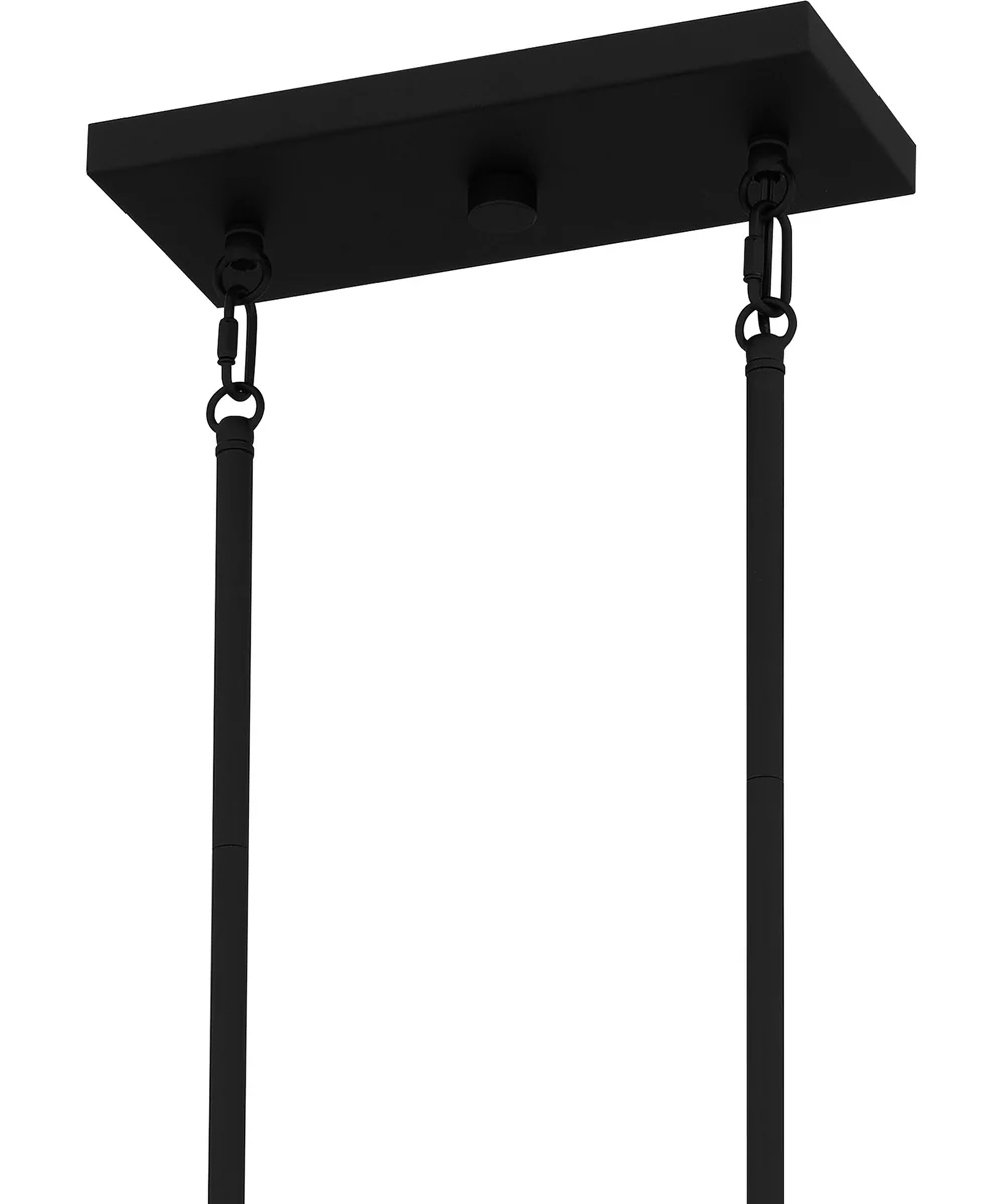 Fairbanks Medium 4-light Island Light Matte Black - Image 7