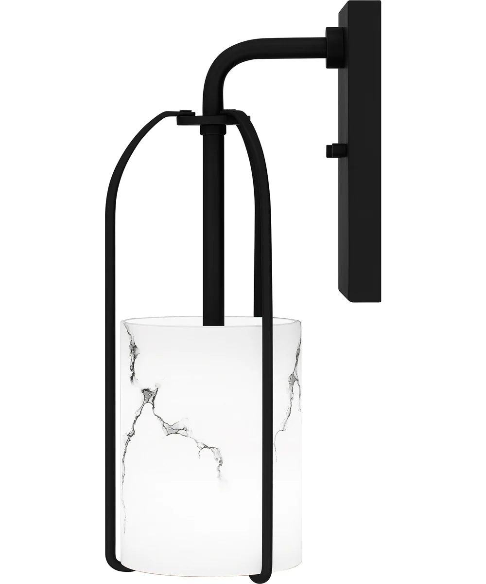 Fairbanks Small 1-light Wall Sconce Matte Black - Image 4