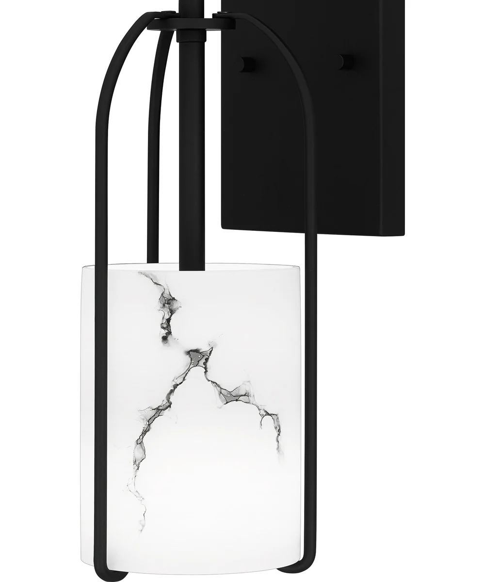 Fairbanks Small 1-light Wall Sconce Matte Black - Image 5