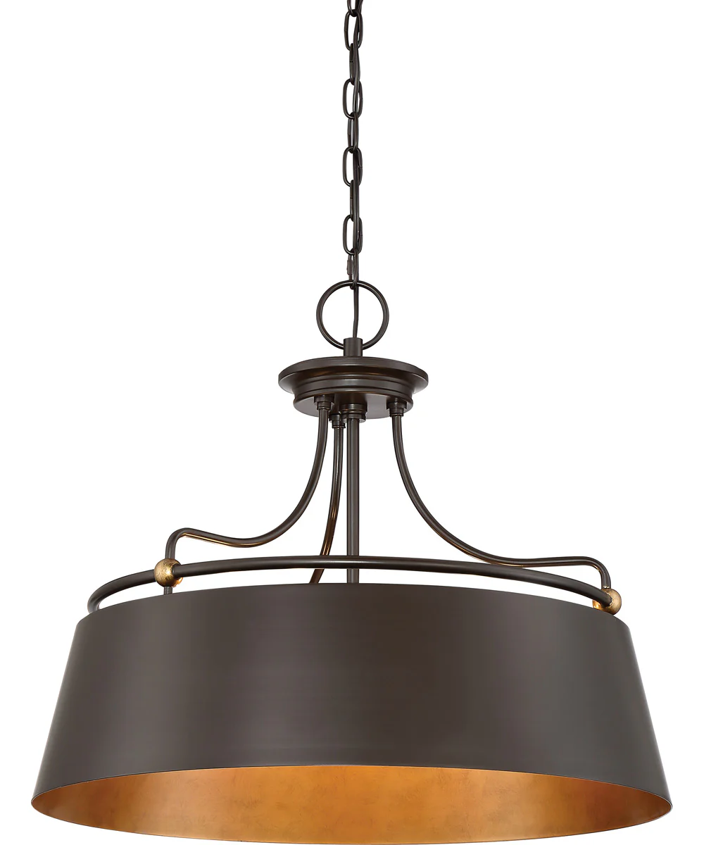 Fairview 4-light Pendant Western Bronze - Image 5