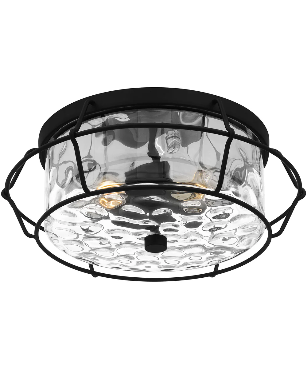 Farragut 3-light Semi Flush Mount Matte Black - Image 5