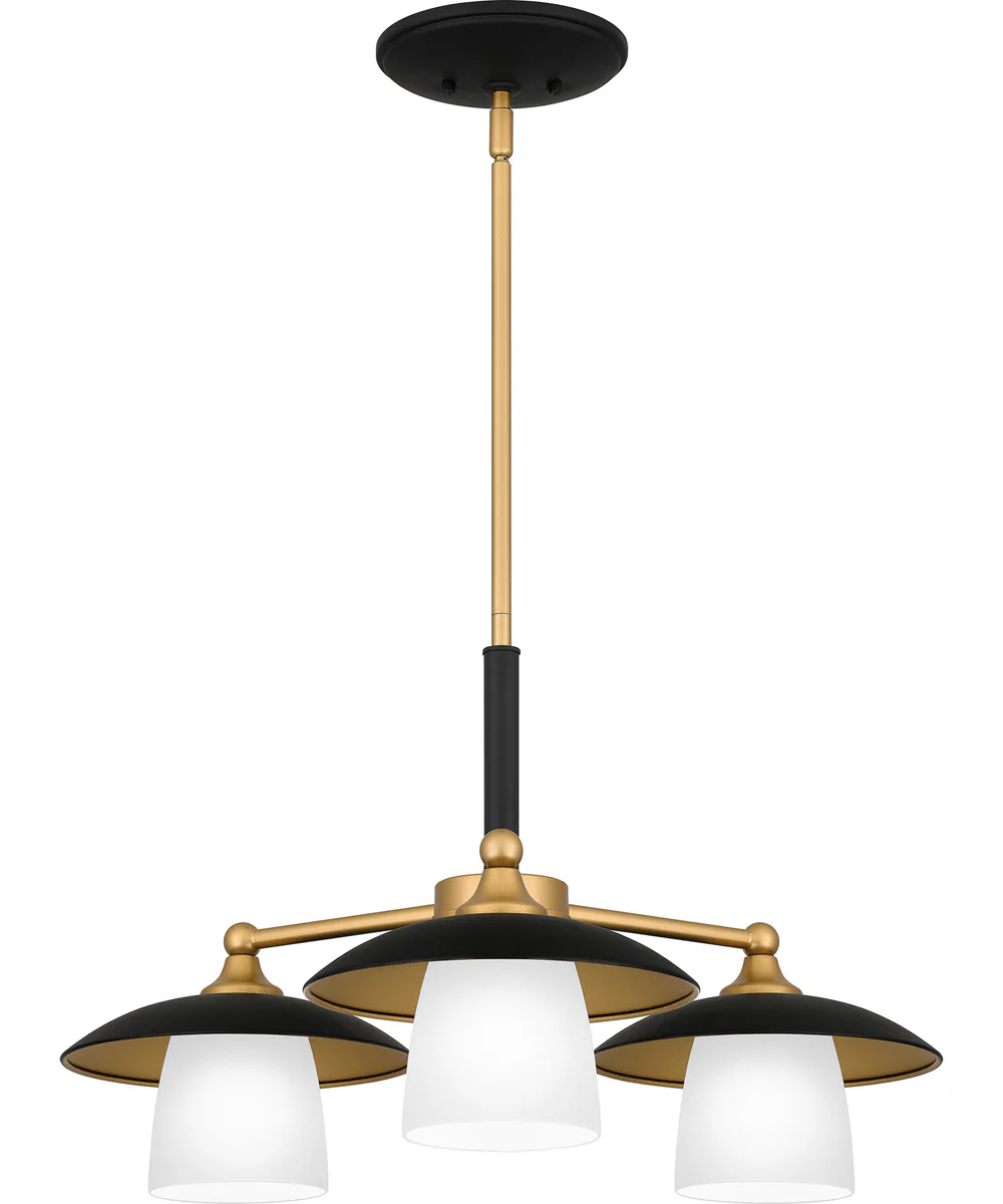 Fayette 3-light Chandelier Earth Black - Image 4