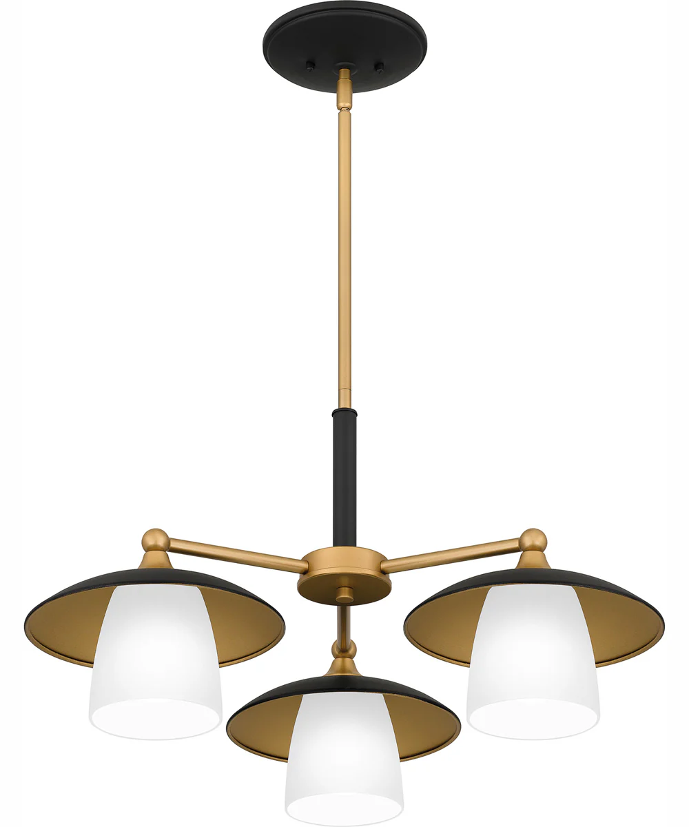Fayette 3-light Chandelier Earth Black - Image 5
